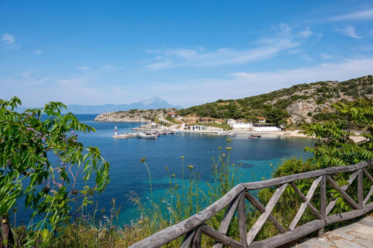 Athos View - Golden Fig Sykia Lodge Paralia Sikias Esterno foto