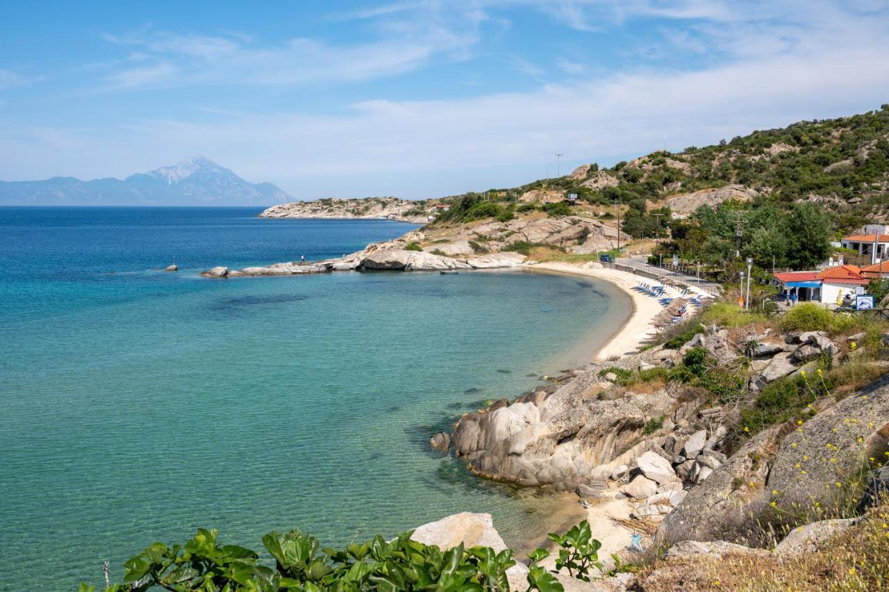Athos View - Golden Fig Sykia Lodge Paralia Sikias Esterno foto